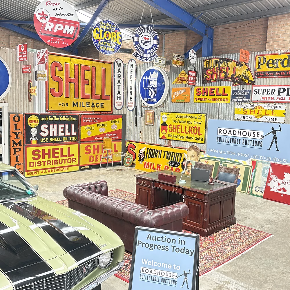 Roadhouse auction items